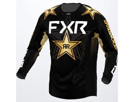 Camisola de Homem FXR Motocross Podium Rockstar Preto (L)