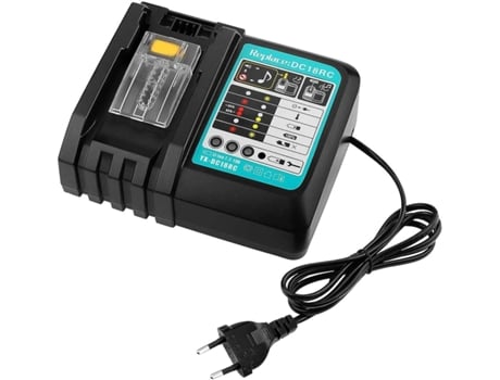 Dc18Rc Replacement Charger Fast Charger With Led Display 144V And 18V Batteries Charger Tools 3A Batteries For Makita Eu Plug