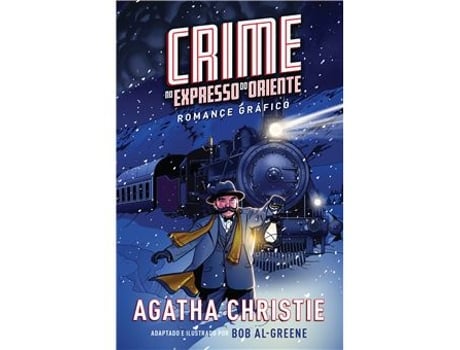 Livro Crime no Expresso do Oriente Romance Gráfico de Agatha Christie (Português)