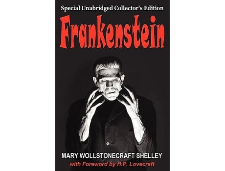 Livro Frankenstein de Mary Wollstonecraft Shelley (Inglês)