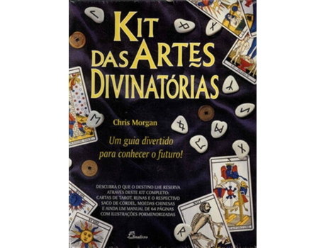 Livro .Kit Das Artes Divinatorias de Chris Morgan (Portugués)