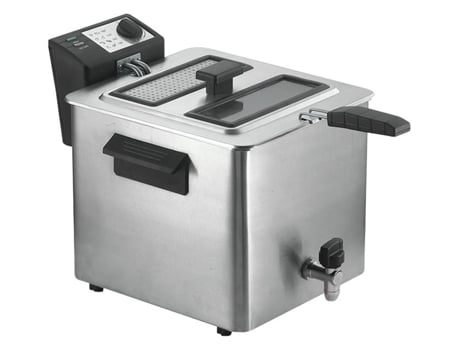 Rgv Fry Type 8/N Individual 8 L 3000 W Fritadeira Preto Inox