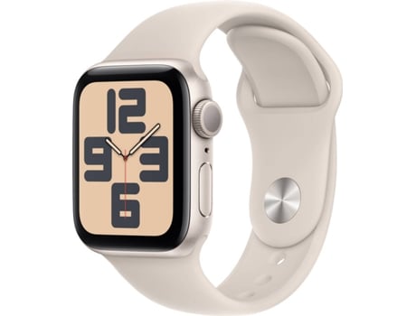 Relogio apple watch serie 6 44 mm cor prata