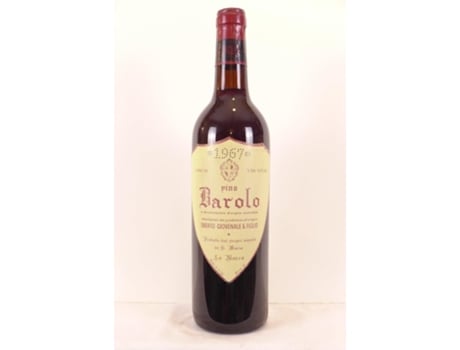 Vinho Tinto OBERTO GIOVENALE E FIGLIO 1967 (75 cl - 1 unidade)