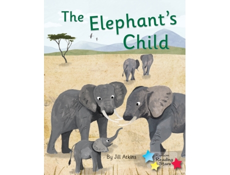 Livro the elephant's child de jill atkins (inglês)