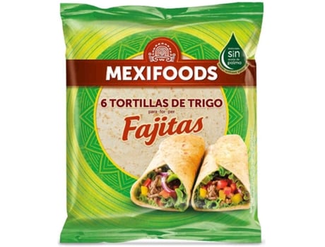 TORTILHA FAJITA MEXIFOODS 6UN 250G