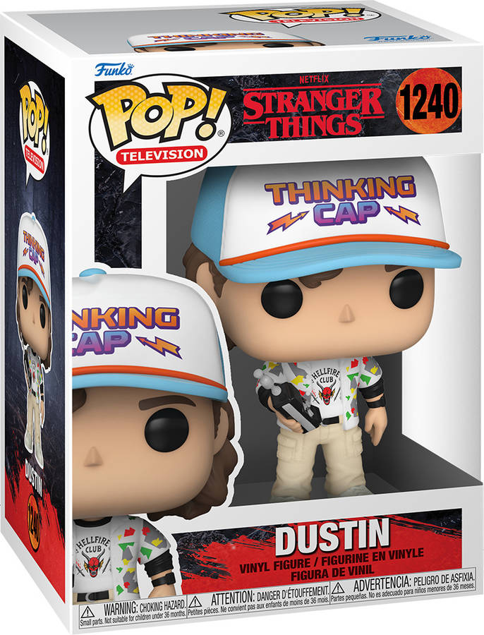 Figura FUNKO Pop TV: Stranger Things S4 - Dustin | Worten.pt