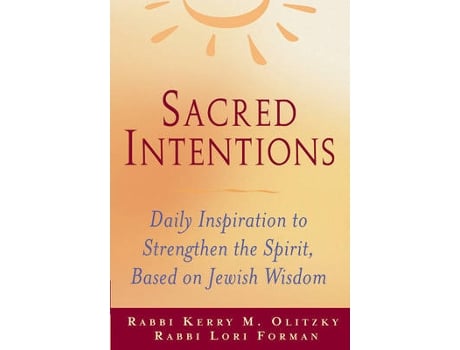 Livro sacred intentions de kerry m. (rabbi kerry m. olitzky) olitzky,lori (lori forman) forman (inglês)