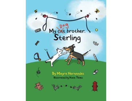 Livro My cat brother Sterling de Mayra Hernandez (Inglês)