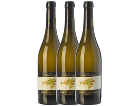 Generoso FORTETO DELLA LUJA Forteto Della Luja Piasa San Maurizio Mascate Branco Moscato D'Asti 0.75 L (3 unidades)