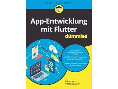 Livro AppEntwicklung mit Flutter für Dummies German Edition de Mira Jago Verena Zaiser (Alemão)