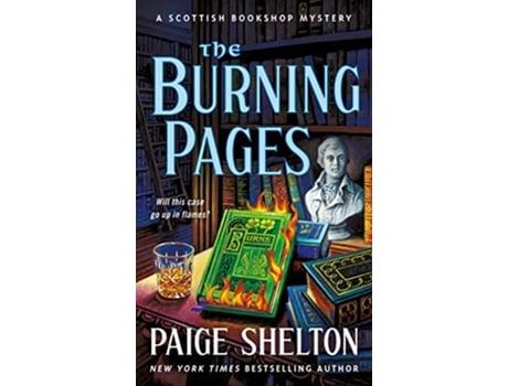 Livro Burning Pages de Paige Shelton (Inglês)