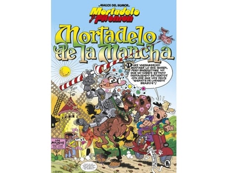Livro Mortadelo De La Mancha de Francisco Ibañez
