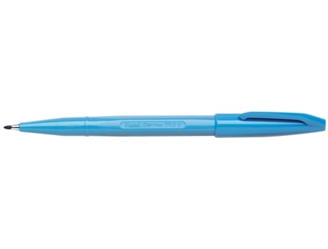 Caneta de Fibra Pentelarts Sign Pen S 520 Azul Claro PENTEL ARTS