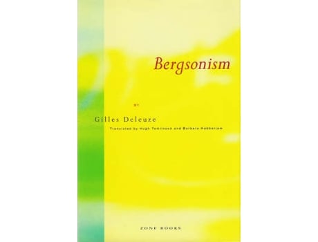 Livro bergsonism de g deleuze (inglês)