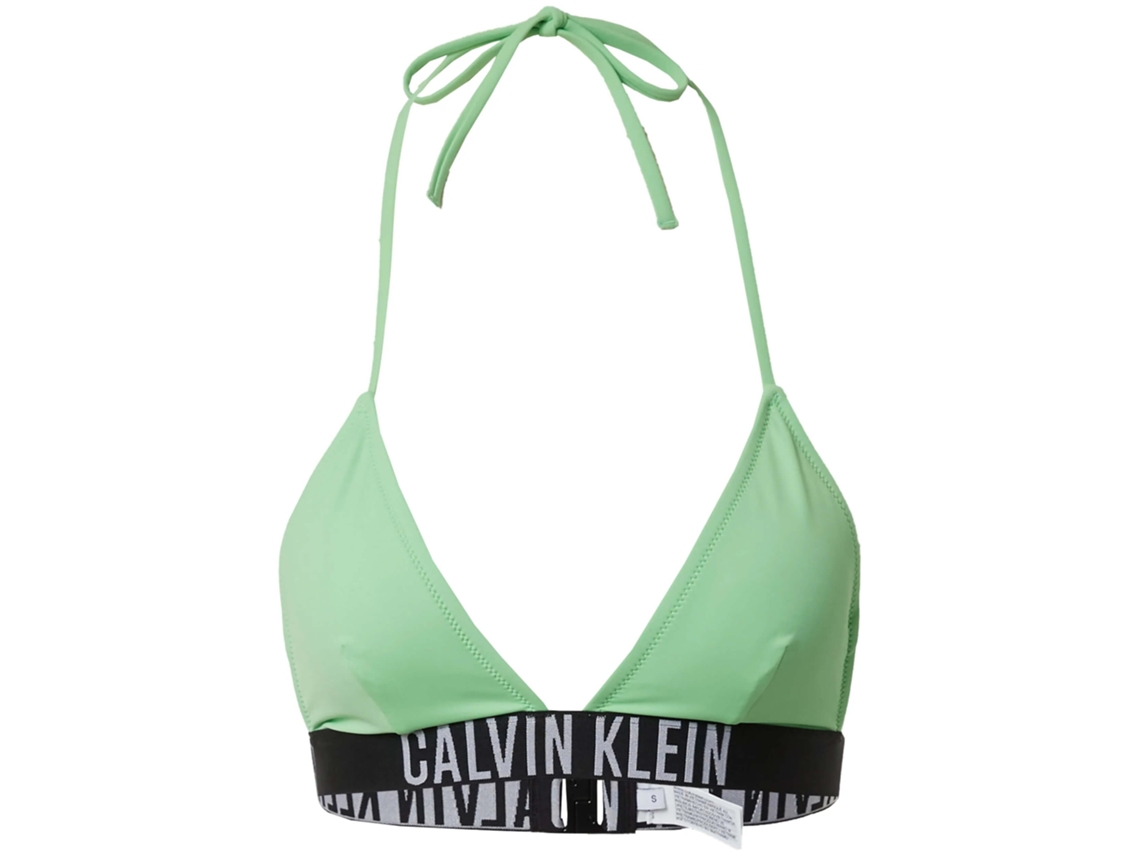 Biquíni de Mulher CALVIN KLEIN Bikin Triangle Rp Verde (M)