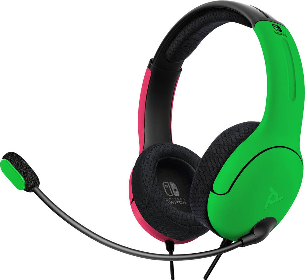 Auscultadores Gaming PDP LVL 40 Wired Verde e Rosa NSW