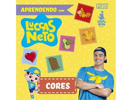 Livro Aprendendo com Luccas Neto - Cores de Luccas Neto (Português)