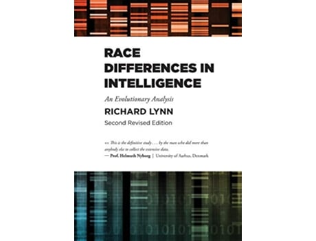 Livro Race Differences in Intelligence de Richard Lynn (Inglês - Capa Dura)