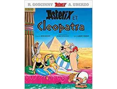 Livro Asterix 06: Cleopatra de R Goscinny (Espanhol)