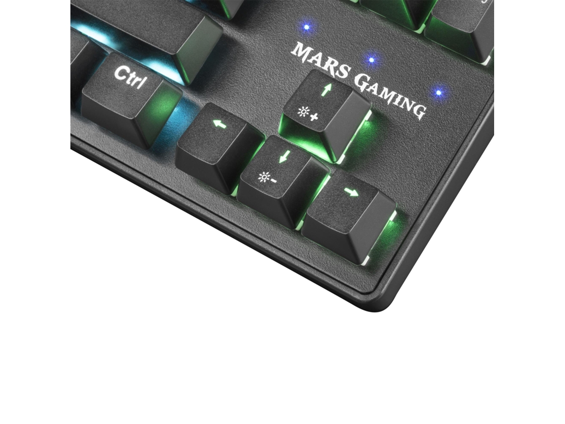 Mars Gaming MKXTKL teclado USB QWERTY Portugués Negro