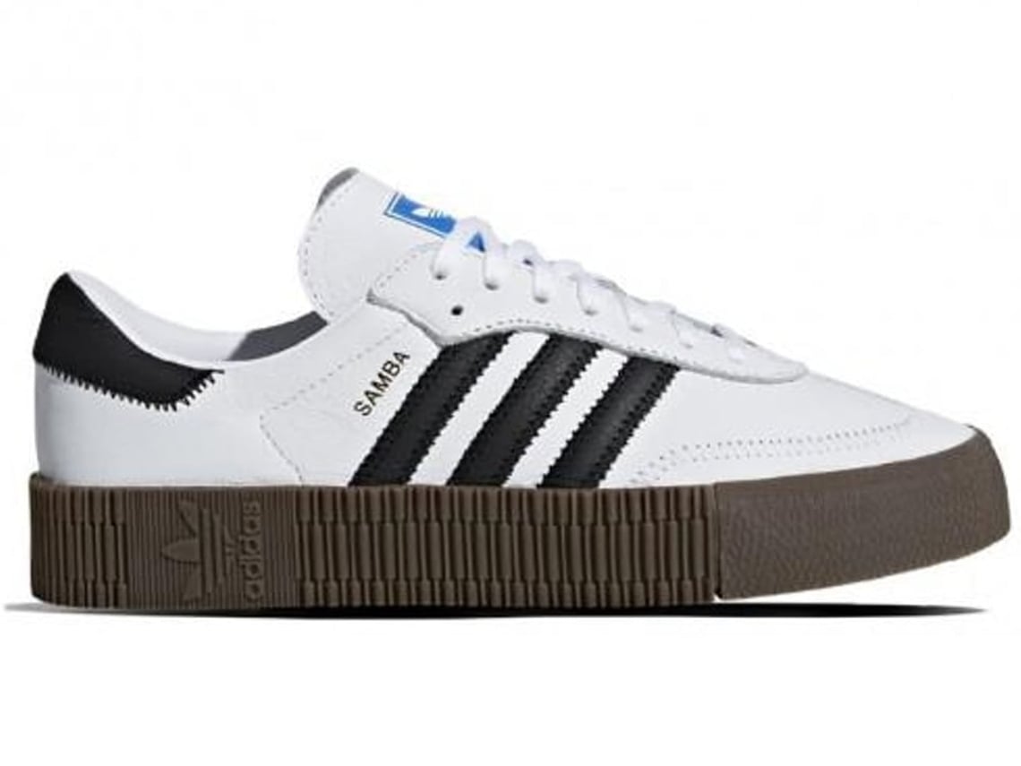 Adidas samba rose store preto e branco