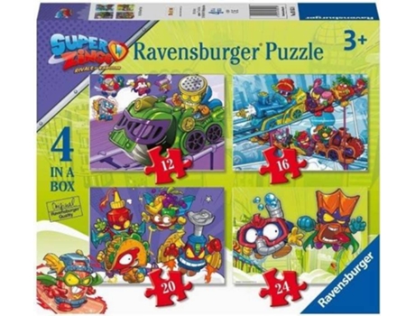 Puzzle RAVENSBURGER IBERICA  Superzings (Idade Mínima: 3 Anos - Número Peças: 72)