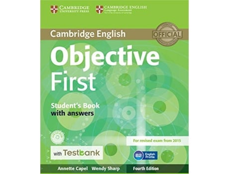 Livro Obj First 4Ed Sb Key/Cd Rom/Testbank de Vários Autores (Inglês)