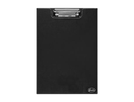 Prancheta A4 C/Capa Preto FOROFIS 91243