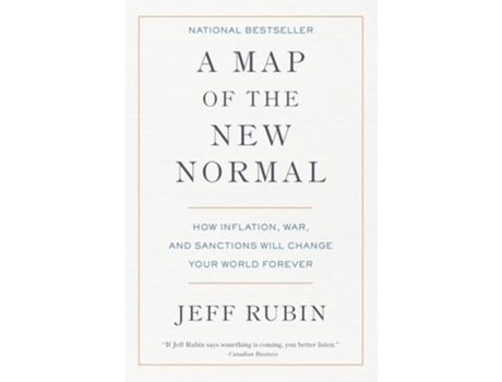 Livro A Map of the New Normal de Jeff Rubin (Inglês - Capa Dura)