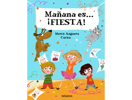 Livro Mañana Es... ¡Fiesta! de Mercè Anguera (Espanhol)