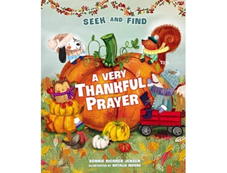 Livro Very Thankful Prayer Seek and Find de Bonnie Rickner Jensen (Inglês - Capa Dura)