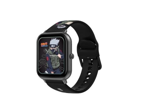 ABYX Relógio Fit Touch 3 Connected Coleção Naruto Smartwatch Kakashi Preto