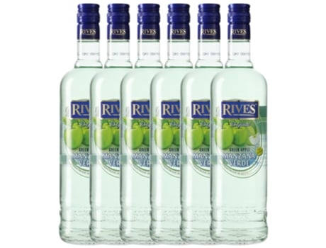 Licor RIVES Rives Manzana Verde Sem Álcool (0.7 L - 6 unidades)