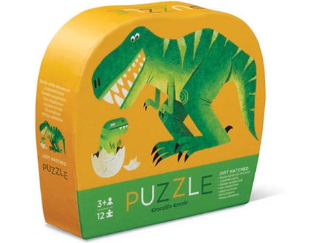 Mini Puzzle  Dinos (12 Peças)