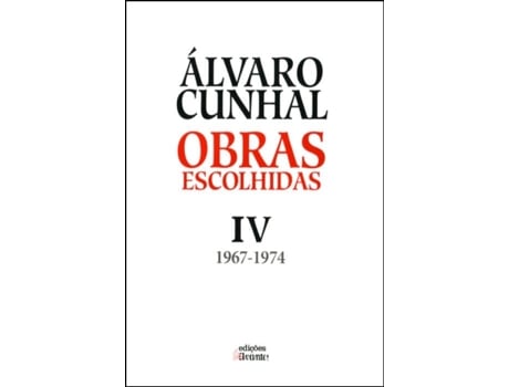 Livro Obras Escolhidas Tomo V 1974-1975 de Álvaro Cunhal (Português)