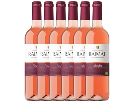 Vinho RAIMAT Raimat Abadia Rose Ecològic Organic Costers Del Segre Joven (0.75 L - 6 unidades)