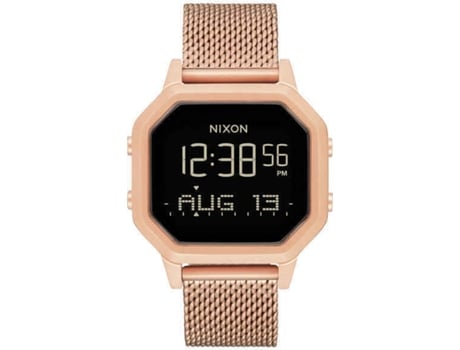 Relógio Digital NIXON Mulher (Aço Inoxidável - Rosa)