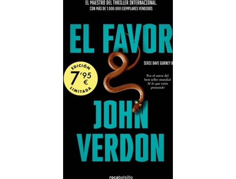 Livro El favor de John Verdon (Espanhol)