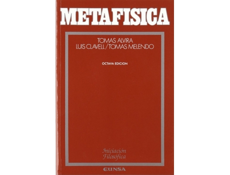 Livro Metafisica de Tomas Melenso (Espanhol)