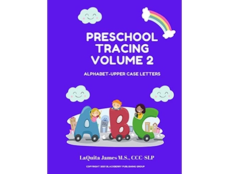 Livro Preschool Tracing Volume 2 de Laquita James (Inglês)