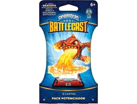 Jogo de Cartas  Skylanders Battlecast Pk Potenciador