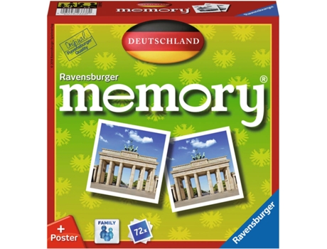 Jogo de Memória  Memory Deutschland (Idade Mínima: 4)