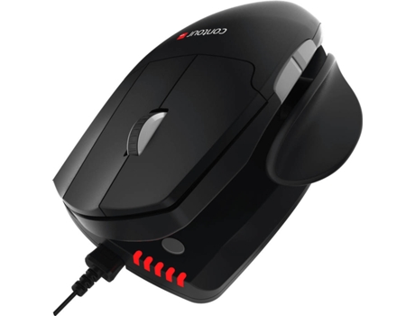 Rato CONTOUR DESIGN Unimouse (USB - Casual - 800 dpi - Preto)