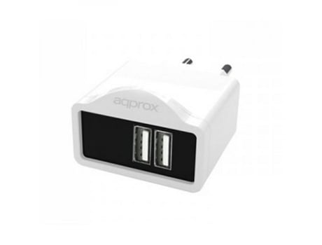 Carregador de Parede ! APPUSBWALL21W USB Branco