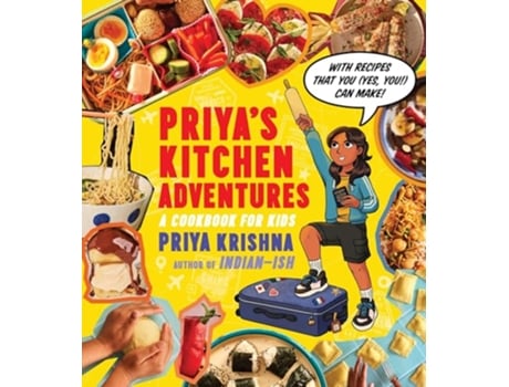 Livro Priya’s Kitchen Adventures de Priya Krishna (Inglês - Capa Dura)