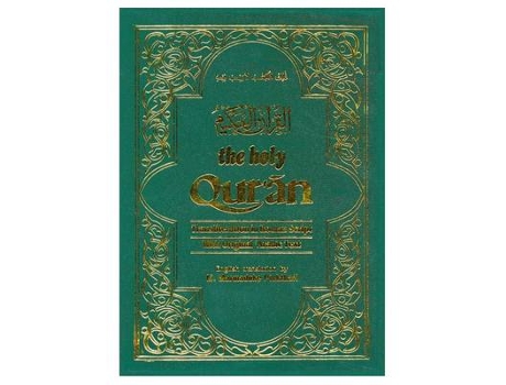 Livro the holy qur'an de m. pickthall (inglês)