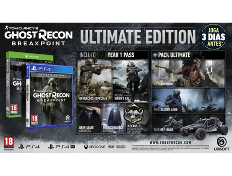 Jogo Ps4 Ghost Recon Breakpoint Ultimate Edition Worten Pt