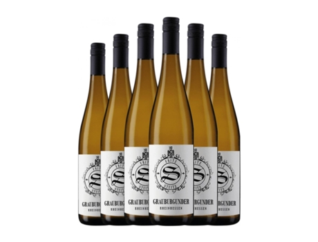 Vinho branco STEITZ Pinot Cinza Seco Gutswein (0.75 L - 6 Unidades)