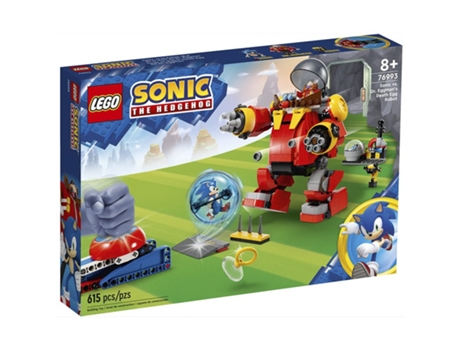 Lego Sonic The Hedgehog - Sonic vs. Robô Death Egg do Dr. Eggman - 615  Peças - 76993 em Promoção na Americanas